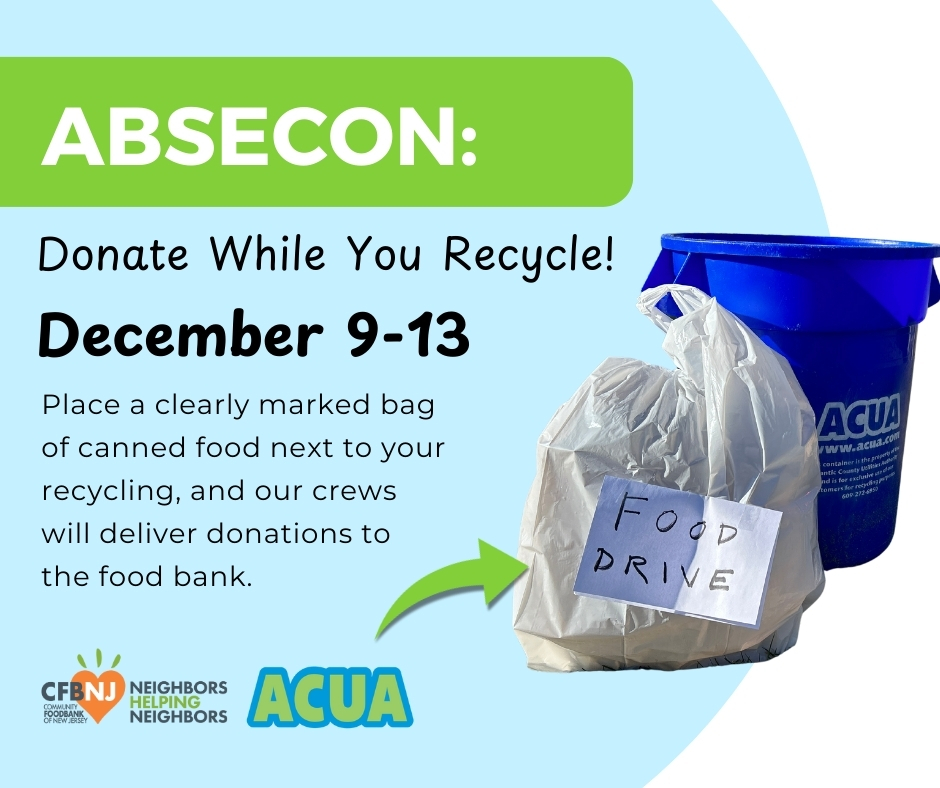 City of Absecon - ACUA Holiday Food Drive