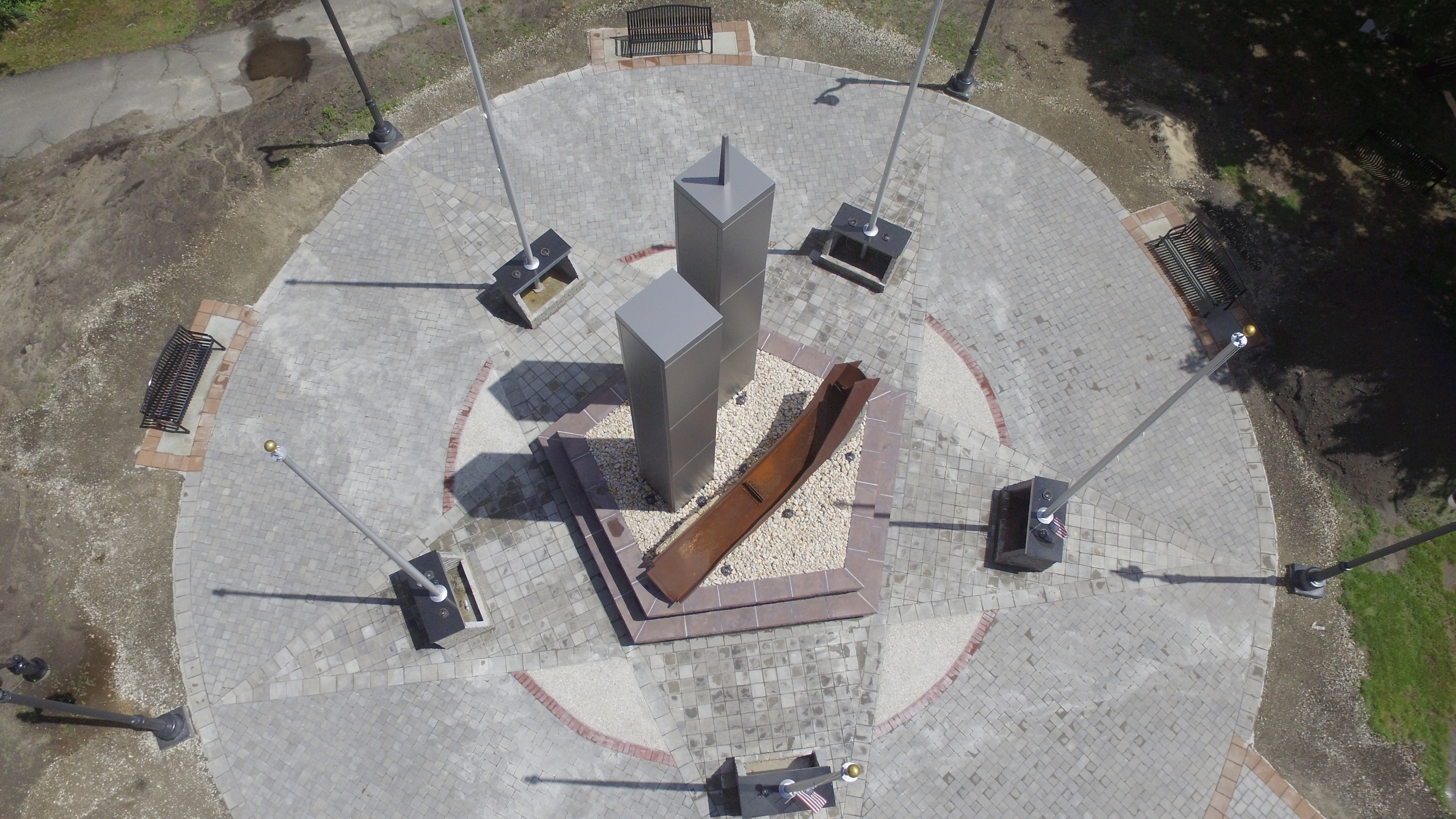 9 11 Memorial Aerial View