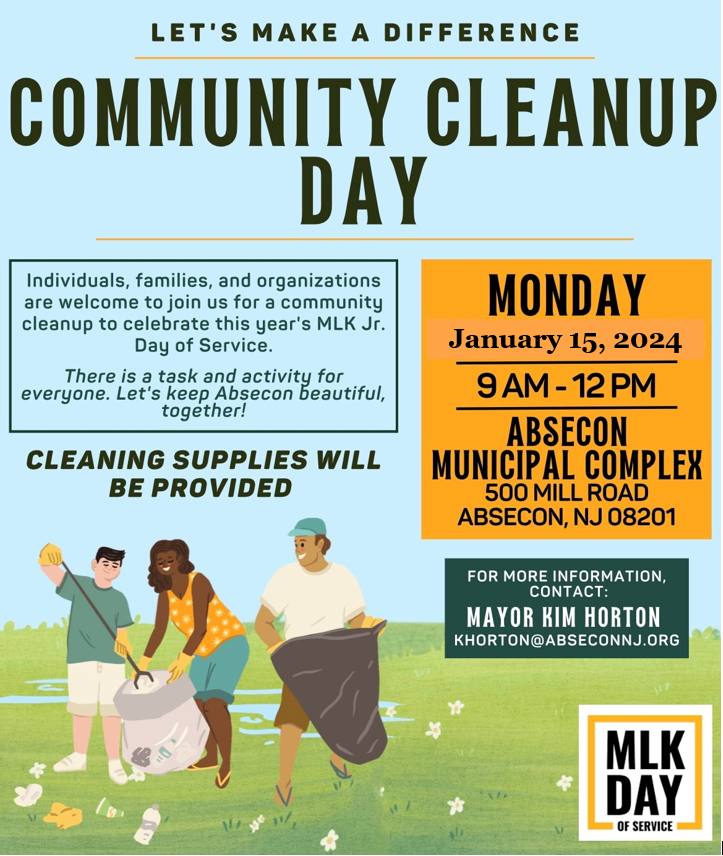 Flyer for MLK Cleanup